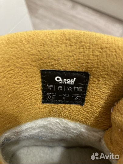 Сапожки детские зимние oldos непромокаемые 25р