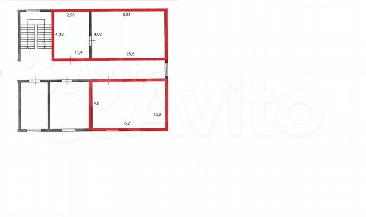 Свободного назначения, 62.2 м²