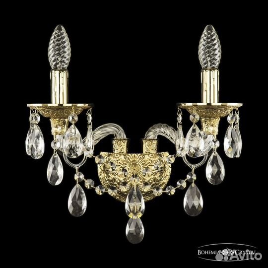 Бра Bohemia Ivele Crystal 16115B/2/141 G