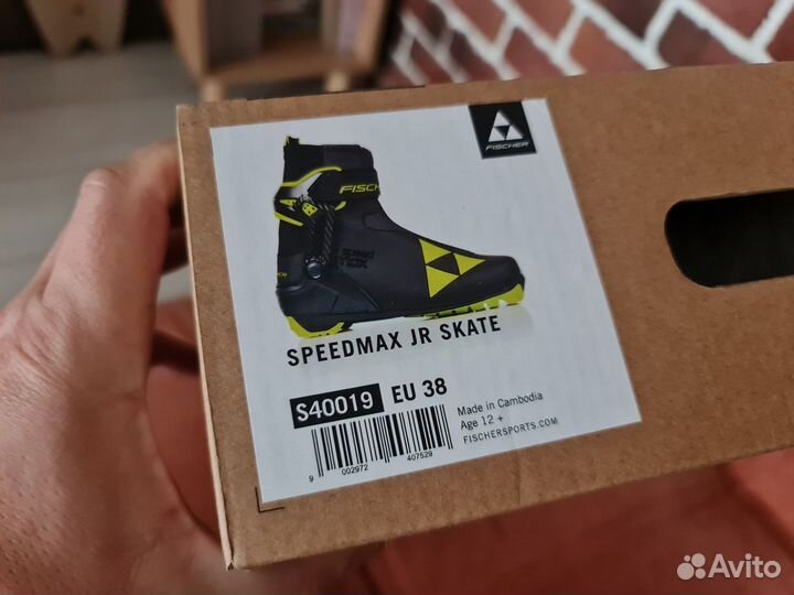 Ботинки лыжные Fischer Speedmax Jnr, новые, юниор