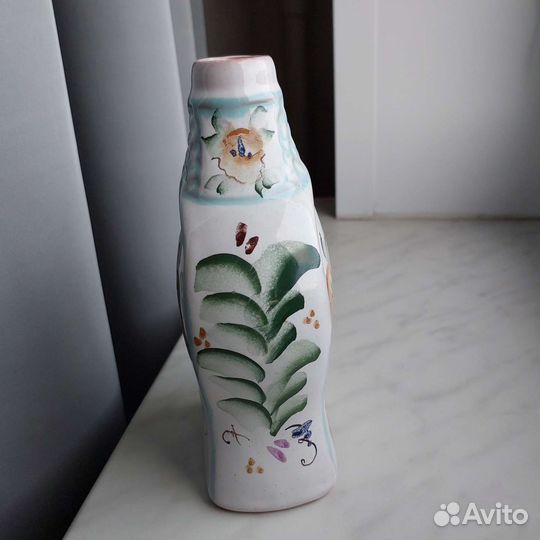 Милейший гжельский набор штоф и 3 стопки