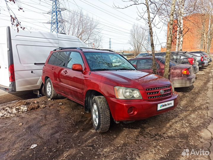 Toyota Highlander 2.4 AT, 2003, 287 000 км