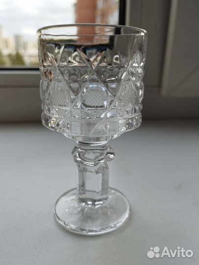 Рюмки хрусталь новые из СССР. Комплект 6 шт