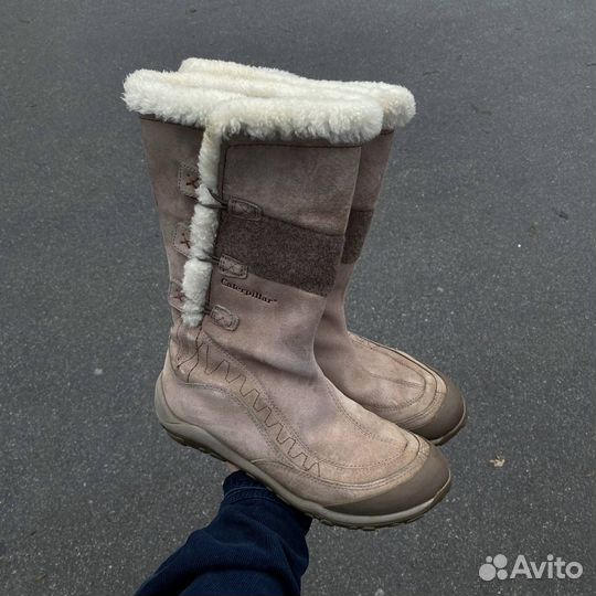 Термо ботинки сапоги Caterpillar polartec