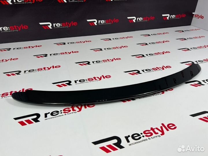 Спойлер Наверх Toyota Vitz 90 Черный 202