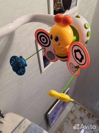 Мобиль с проектором ночное небо