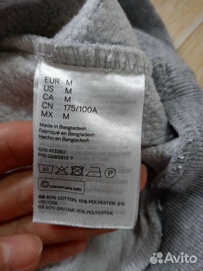 Лонгслив толстовка свитшот H&M