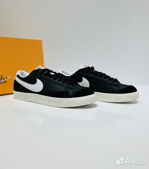 Кроссовки copy: nike blazer, черные