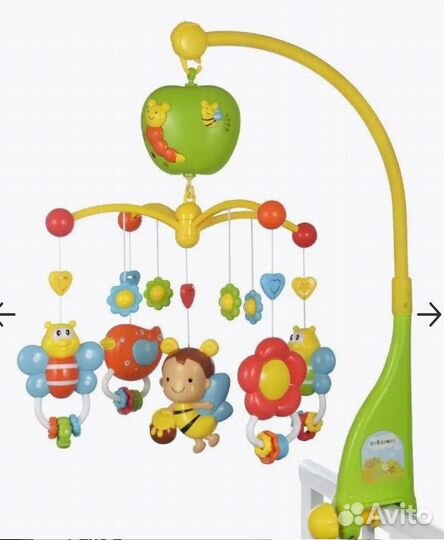 Музыкальная карусель на кроватку