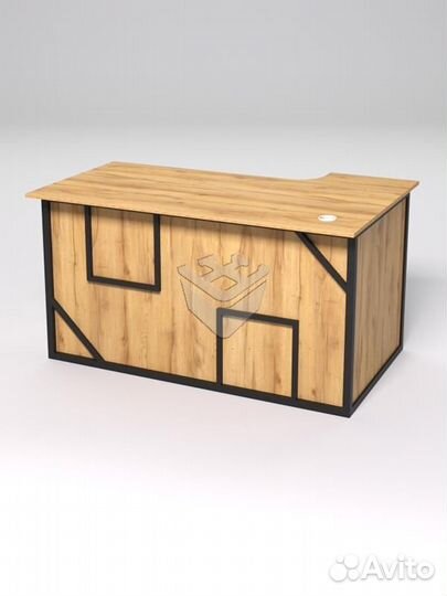 Стол эргономичный офисный сэ-19А (левосторонний) &