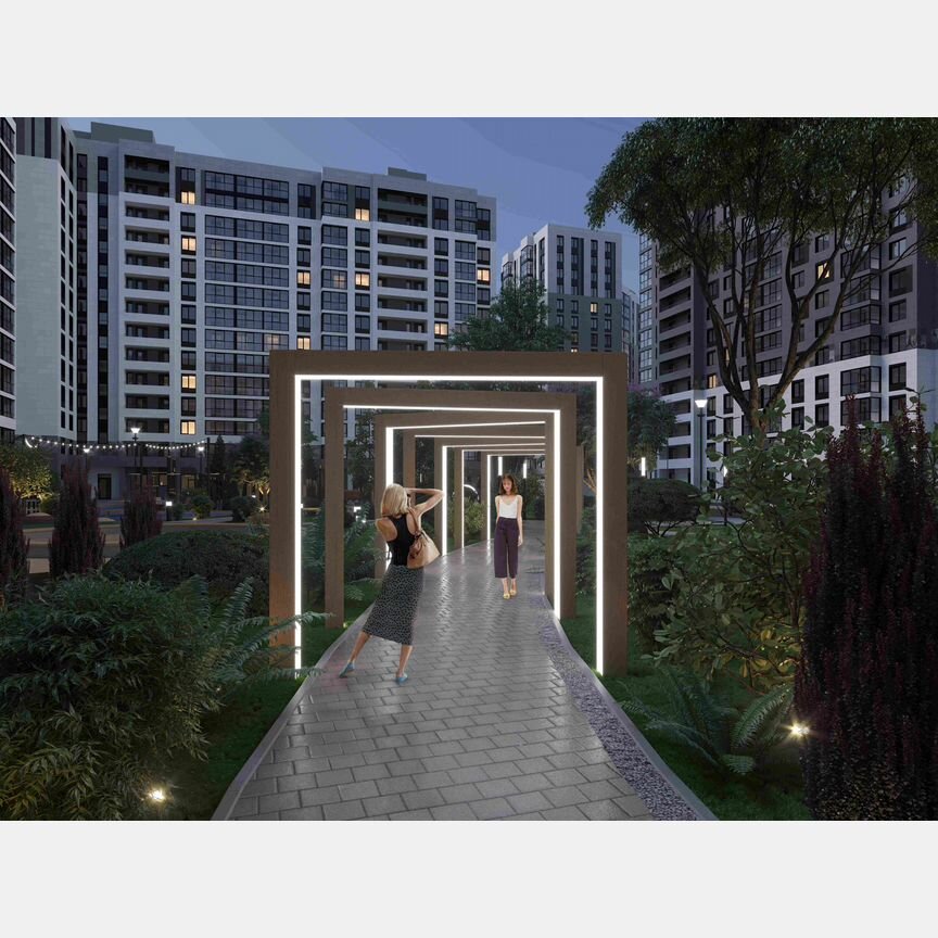 1-к. квартира, 51 м², 16/16 эт.