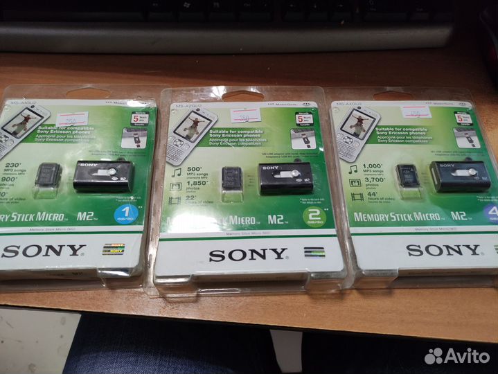 Memory stick pro duo, micro m2 до 4 gb