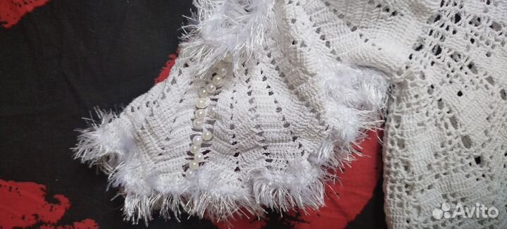 Платье детское (ручной вязки)