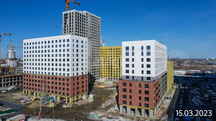 2-к. квартира, 44,1 м², 2/25 эт.