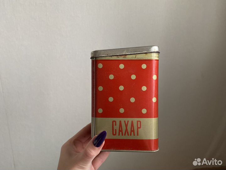 Жестяная коробка СССР