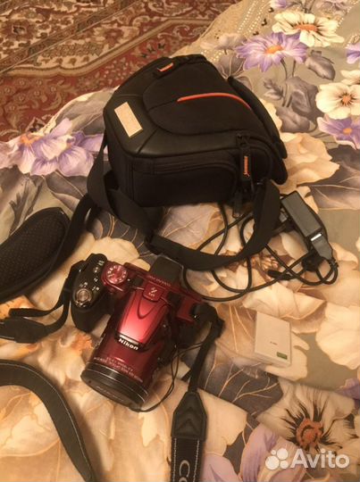 Фотоаппарат nikon coolpix p520 red