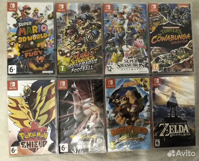 NEW Игры Nintendo Switch