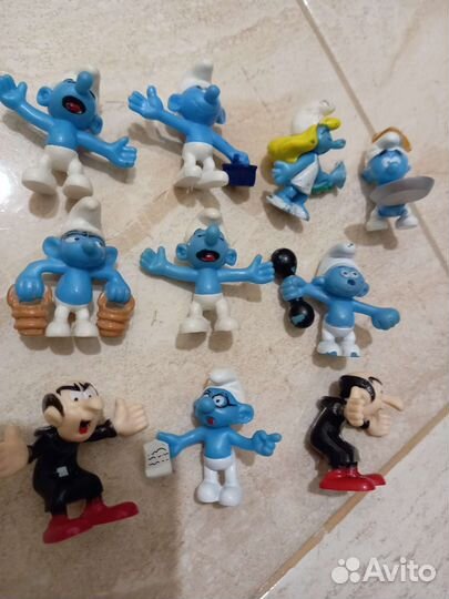 Киндер сюрприз Смурфики