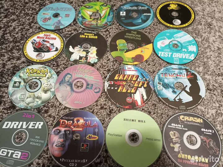 100+ Дисков PlayStation 1