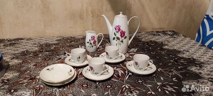 Сервиз кофейный Чехословакия