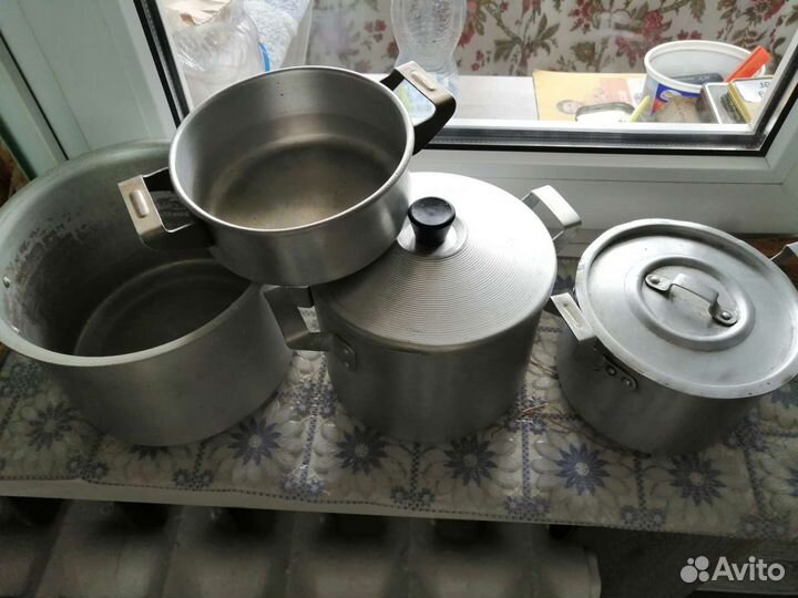 Кастрюли аллюминевые