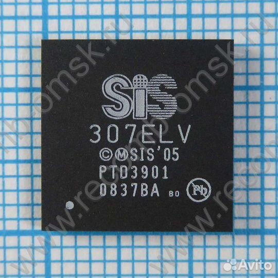 SIS 307ELV SIS307ELV - имс компаньон для SIS968 интерфейс LCD(1 x lvds)