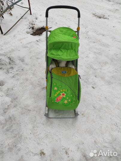 Коляска санки