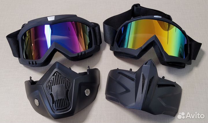 Очки защитные вело-мотоспорт