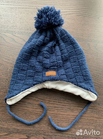 Шапка и манишка на зиму (1,5-2 года)