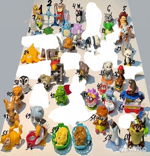 Игрушки из киндера