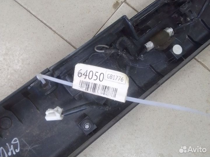 Накладка на багажник Kia Carens