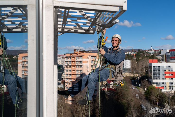 Установка кондиционеров альпинисты
