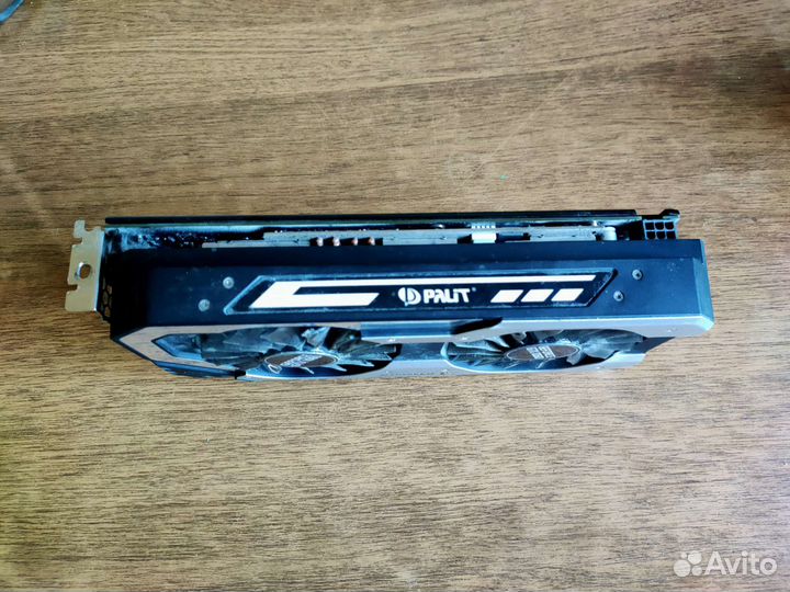 Видеокарта palit gtx 1060 6gb super JetStream