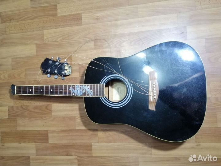 Акустическая гитара ibanez v50njp восстановление