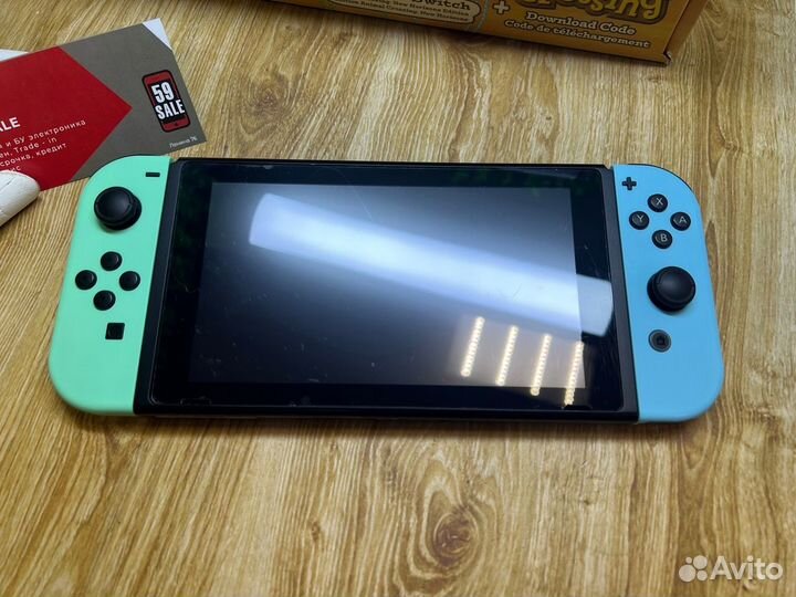 Nintendo Switch Animal Crossing Edition