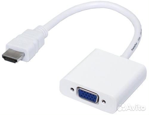 Конвертер hdmi- VGA (Белый)