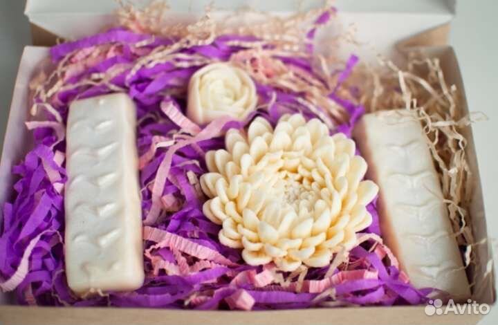 Мыло ручной работы Белый шоколад