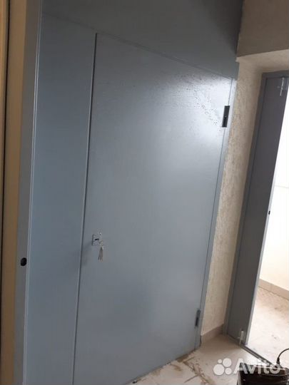 Дверь металлическая/ Кладовка в подъезде