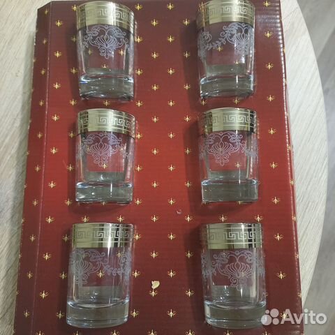Новые рюмки 6 шт
