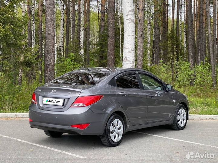 Hyundai Solaris 1.6 AT, 2015, 138 246 км