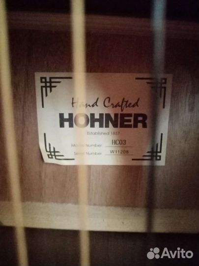 Классическая гитара Hohner HC-03 (3/4)