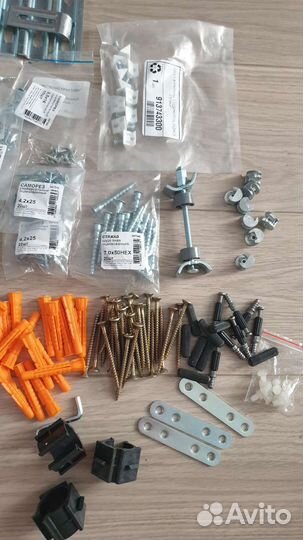 Крепеж строительный мебельный