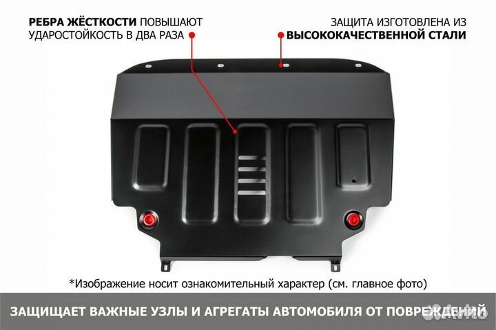 Защита картера и кпп Geely Coolray SX11 2020-н.в