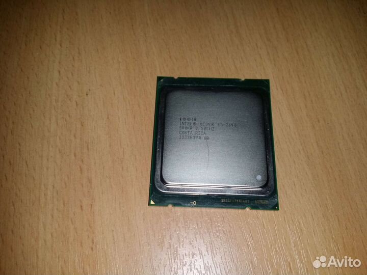 Intel Xeon E5-2640 6 ядер