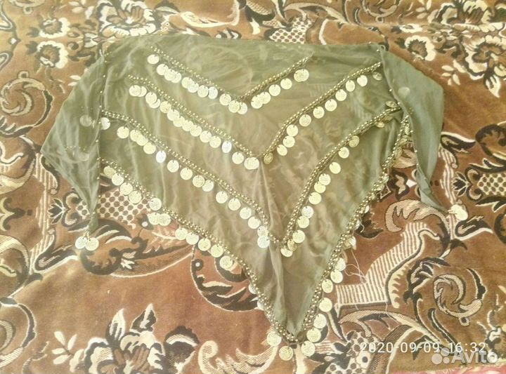 Пояс танцевальный с монетками