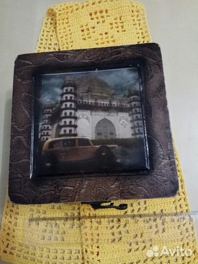 Шкатулка деревянная