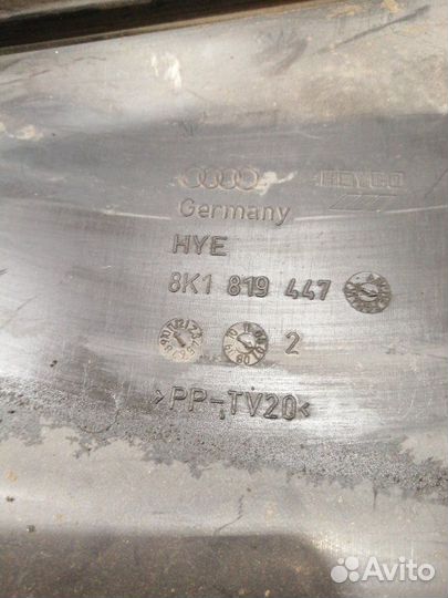 Жабо Audi A5 8T купе cala 3.2 2008