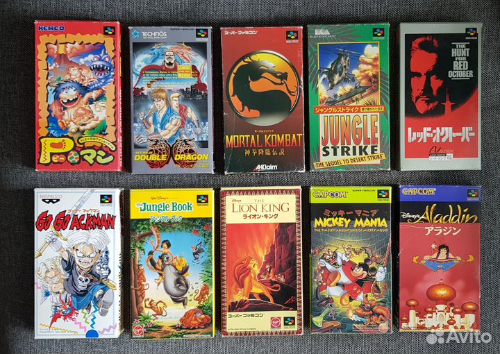 Игры для Super Nintendo/NES/Famicom