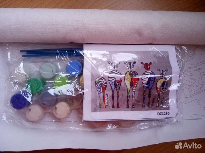 Картина для рисования по номерам новая, 40х50