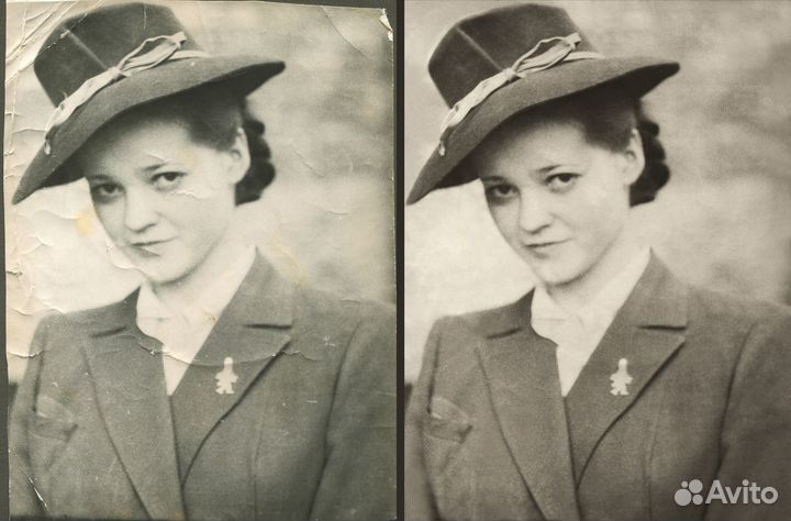 Коллаж из фото, ретушь и реставрация